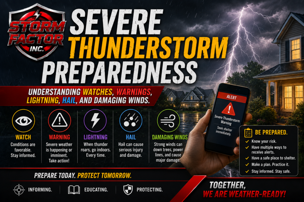 Severe Thunderstorm Preparedness